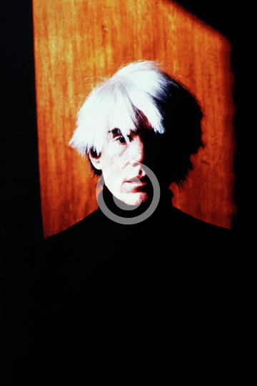 Andy Warhol Dramatic Portrait