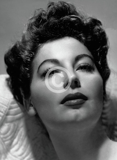 Ava Gardner Glamour Closeup