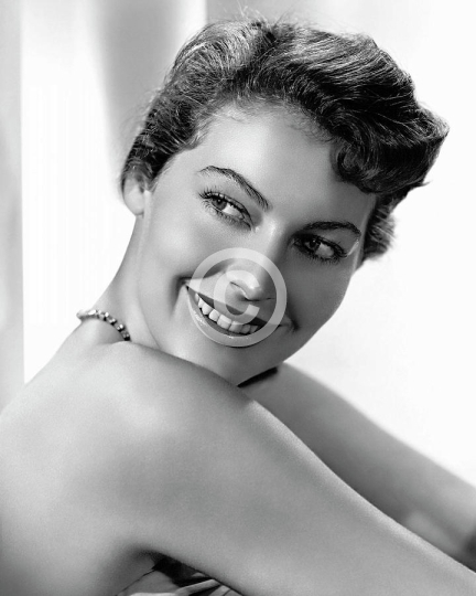 Ava Gardner Smiling In The Studio