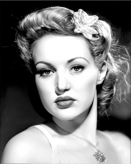 Betty Grable studio portrait c. 1930s