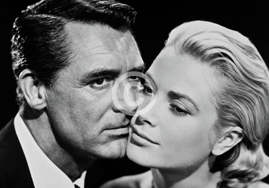 Cary Grant And Grace Kelly Closeup In To Catch A Thief