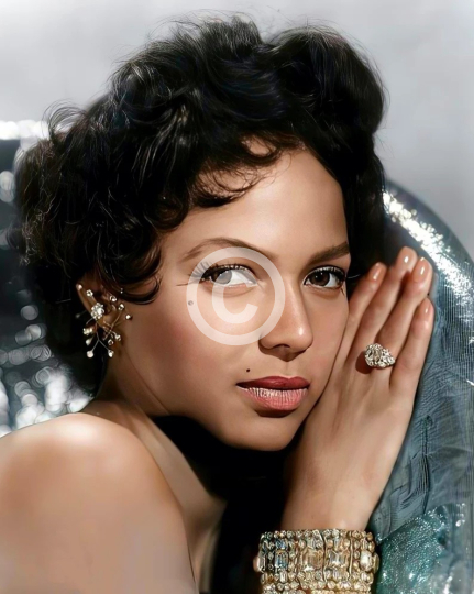 Dorothy Dandridge 1954 publicity photo for Carmen Jones