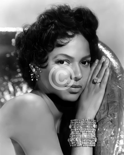 Dorothy Dandridge 1954 publicity photo for Carmen Jones
