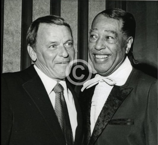 Duke Ellington and Frank Sinatra