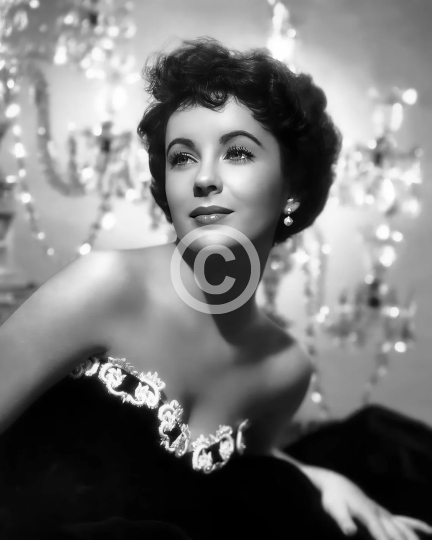 Elizabeth Taylor c. 1951 for A Place in the Sun