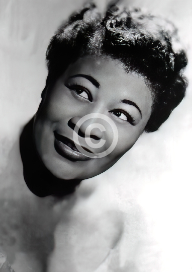 Ella Fitzgerald Classical Headshot