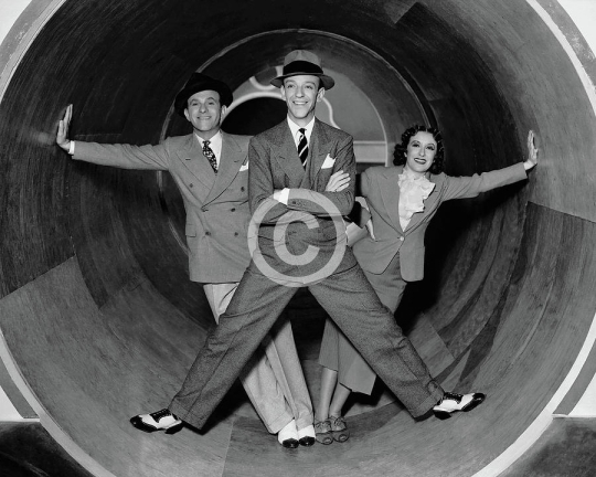 Fred Astaire, George Burns, And Gracie Allen