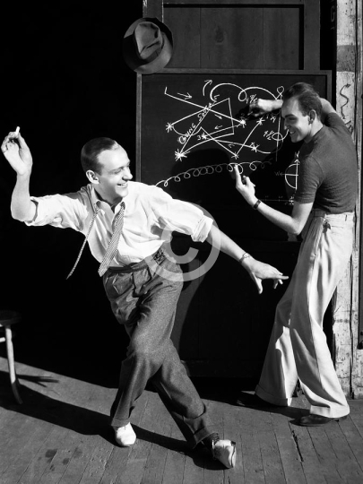 Fred Astaire Planning Dance Moves