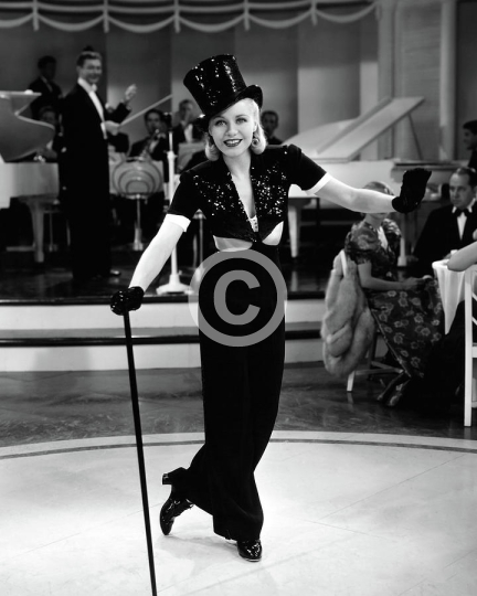 Ginger Rogers Performing In Stage Door