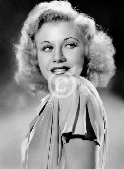 Ginger Rogers Smiling In The Studio
