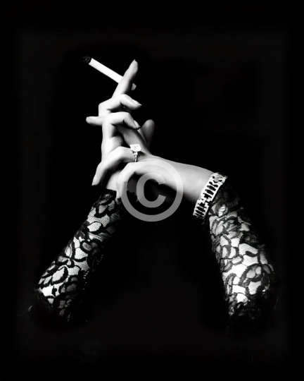 Hands in Lace 1920s by A. Cheney Johnston