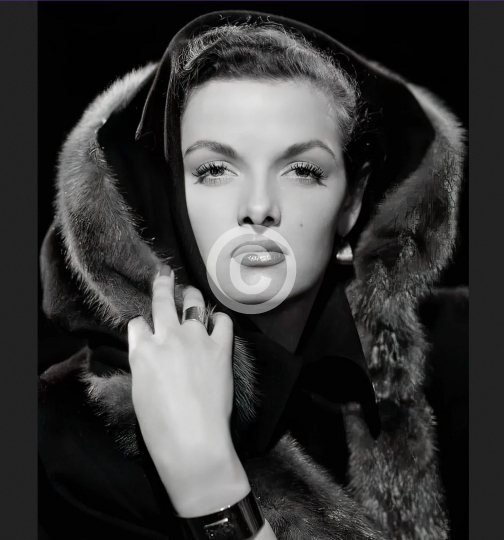 Jane Russell c. 1950 studio portrait