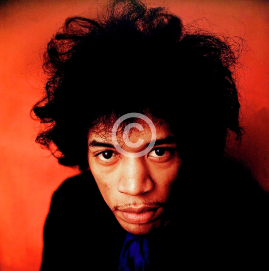 Jimi Hendrix On Orange