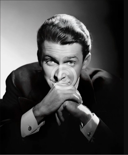 Jimmy Stewart c. late 1930s studio portrait