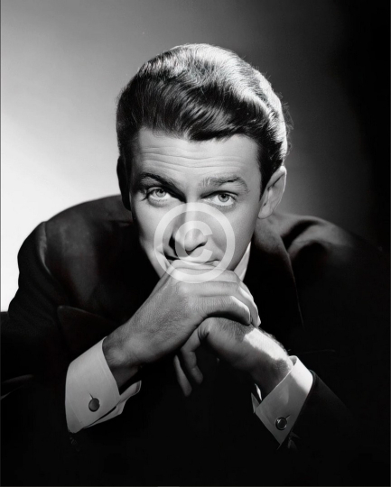 Jimmy Stewart c. late 1930s studio portrait