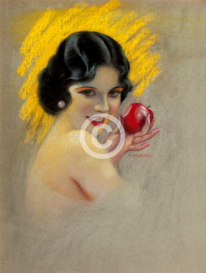 Olive Borden Painting