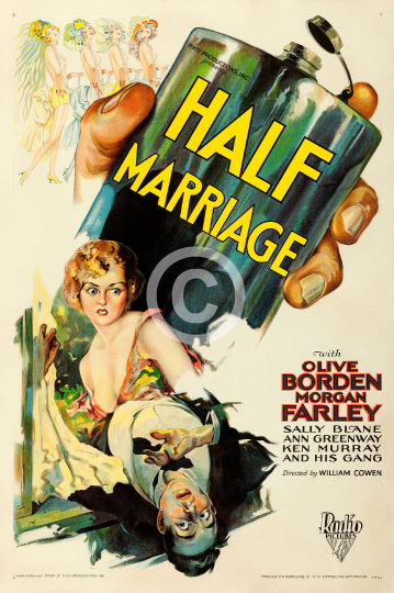 Poster - Half Marriage (1929)