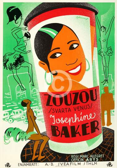 Poster - Zouzou (1934)