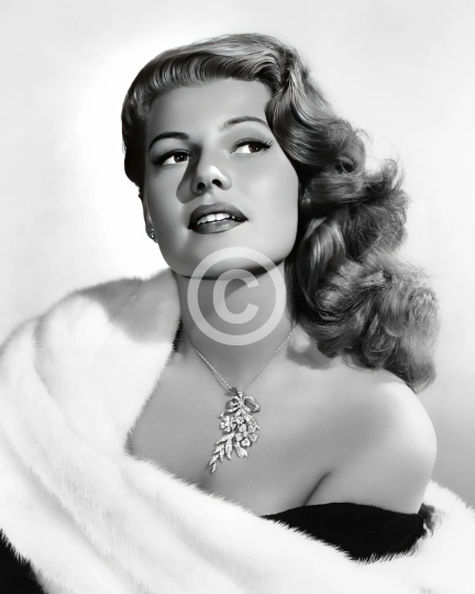 Rita Hayworth, 1945 glamour portrait