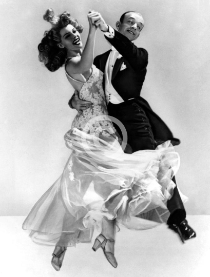 Rita Hayworth And Fred Astaire Dancing