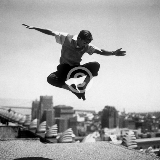 Sammy Davis Jr. Jumping