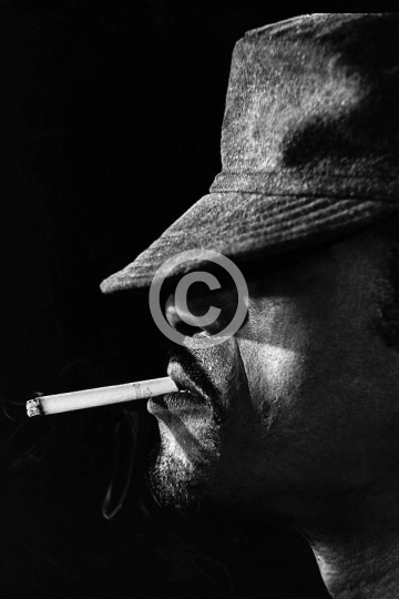 Sammy Davis Jr. Smoking