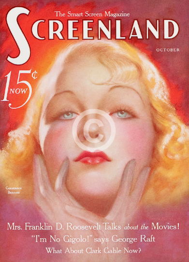 Screenland Cover Poster (1932)