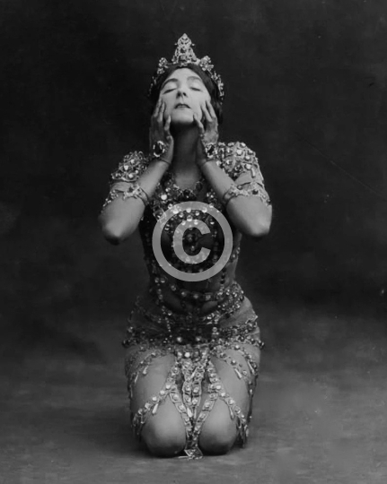 Vintage Belly Dancer circa 1910s
