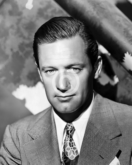 William Holden c. 1940s studio portrait