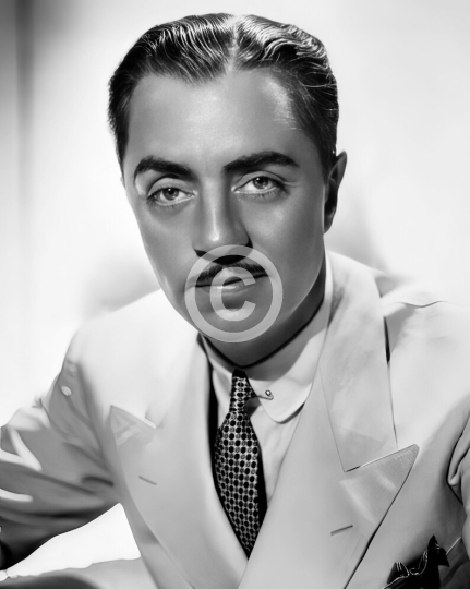 William Powell publicity photo Double Wedding c. 1936