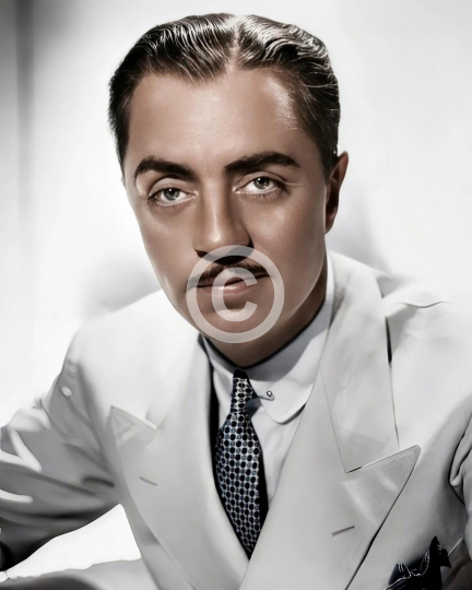 William Powell publicity photo Double Wedding c. 1936